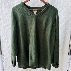 L.L.Bean v-neck sweater